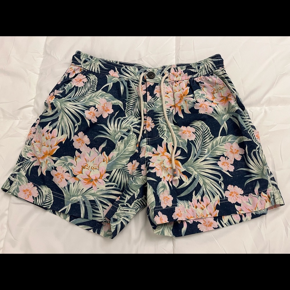 Floral Chubbies Shorts Mens